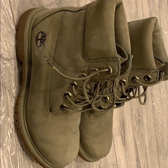 Army green - Women Timberland Waterproof Boots - Picture 3 of 5